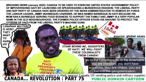 CANADA IS PREPARING TO INVADE HAITI AND MURDER LEADERSHIP