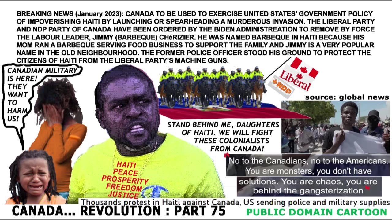 CANADA IS PREPARING TO INVADE HAITI AND MURDER LEADERSHIP