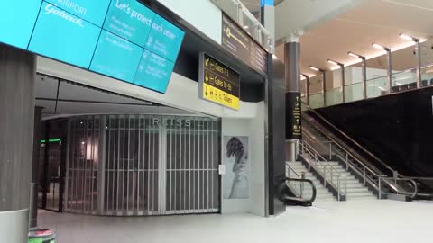 Reopening an airport terminal is harder than you might think