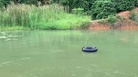 How to swim in water prank