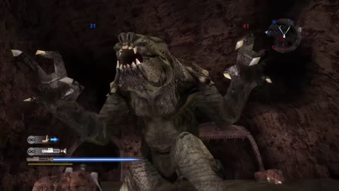 Rancor snacks on Darth Maul!!!