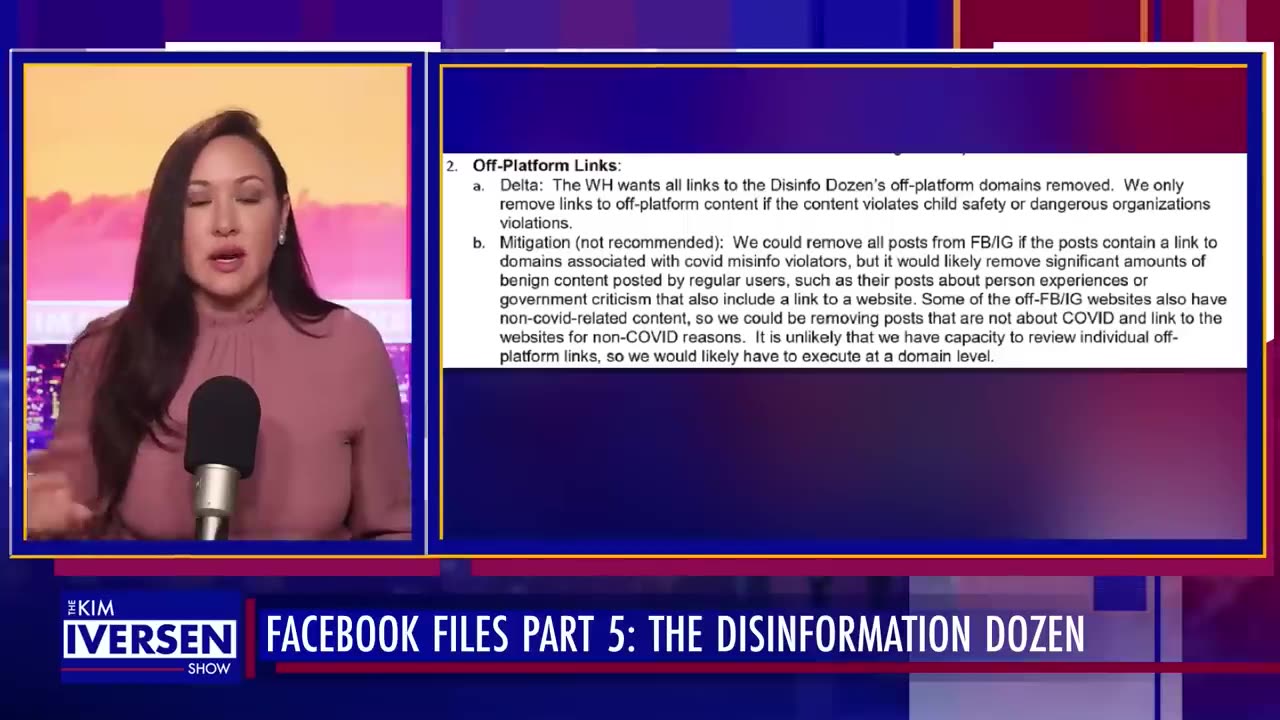 News about the censorship of RFK, myself, Dr. M and the so-called disinformation dozen