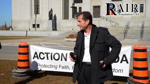 Jack Fonseca speaks in support of Barry Neufeld at Supreme Court speech 1