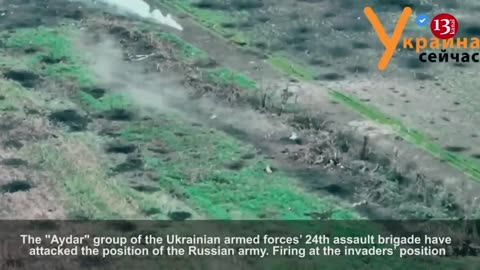 “Aydar" group’s fighters attack Russian position with small arms - Russian tank was shot