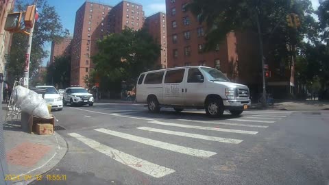 Very, very CIA NYPD 5106 after exiting home, and then following me
