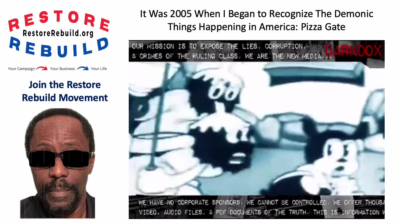 Pizza Gate: It Was 2005 When I Concluded There is Demonic Stuff Going On