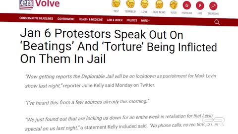 BREAKING : Political Prisoners tortured in enemy occupied DC jail.