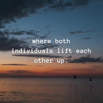 A strong relationship is built on...