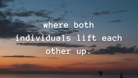 A strong relationship is built on...