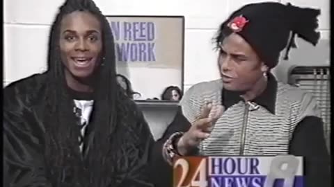 April 1, 1993 - Indy Newscast Clip/Milli Vanilli Tease
