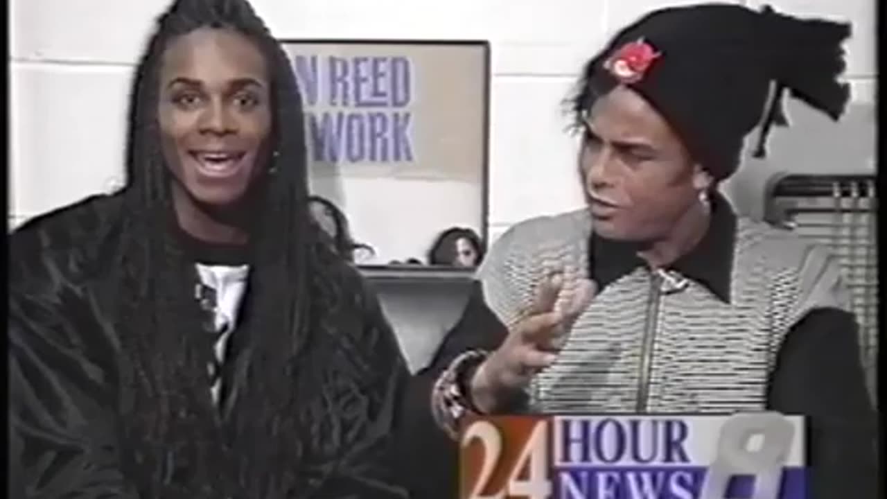 April 1, 1993 - Indy Newscast Clip/Milli Vanilli Tease
