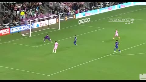 Lionel Messi's inter miami debut and last second goal