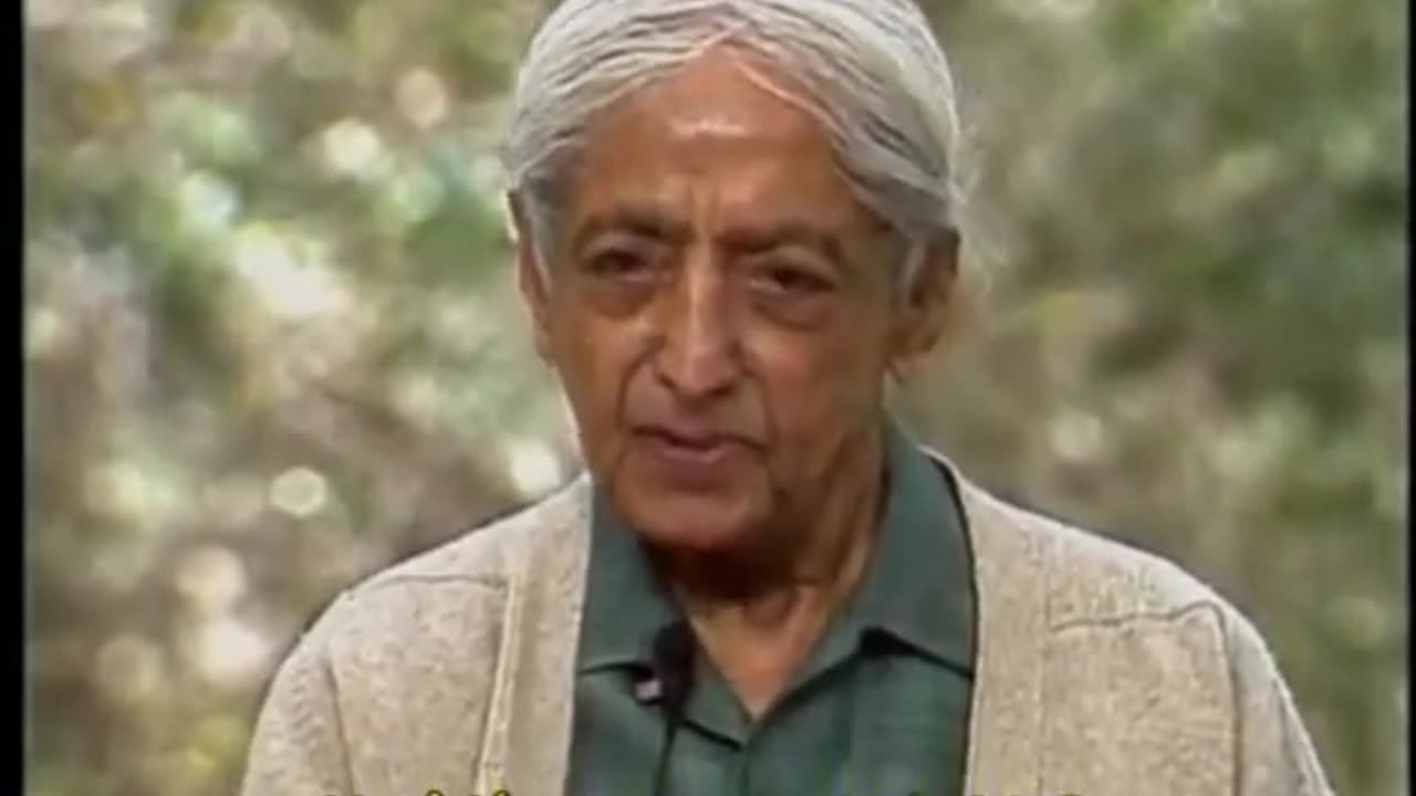 J.Krishnamurti - Morte: Abandonando o Fluxo - 3/4 - Além do Mito e da Tradição