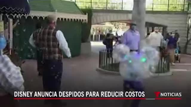 Disney anuncia despidos y congelación de contrataciones