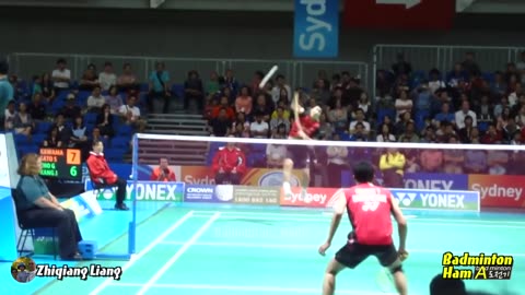 He was the legend in the world. (Taufik Hidayat) footwork