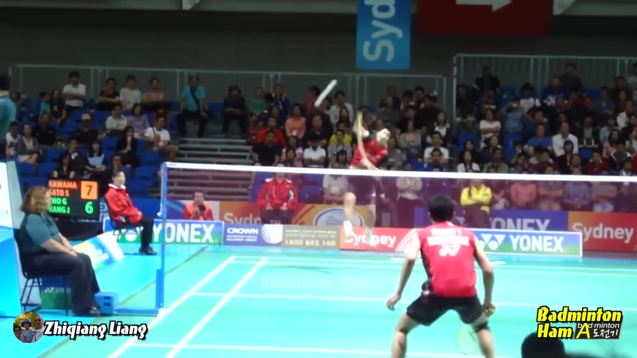 He was the legend in the world. (Taufik Hidayat) footwork