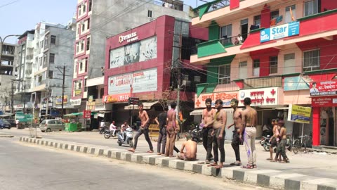 Holi of Students