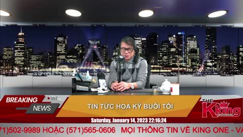 TIN TỨC HOA KỲ BUỔI TỐI - 01/14/2023 - The KING Channel