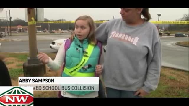 School Bus Crossed Divider, Hit 2nd Bus (Tennessee highway)