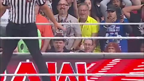 Roman reigns nopad out of there pretty quickly