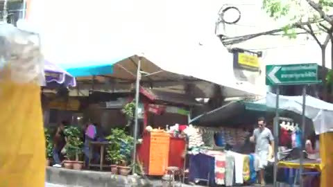 Driving Around Bangkok, Thailand In 2006