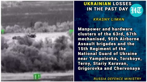 Russia T-80BV Tanks Strike 50-men Ukrainian Unit; Cruise Missile Downed Over Crimea | Watch
