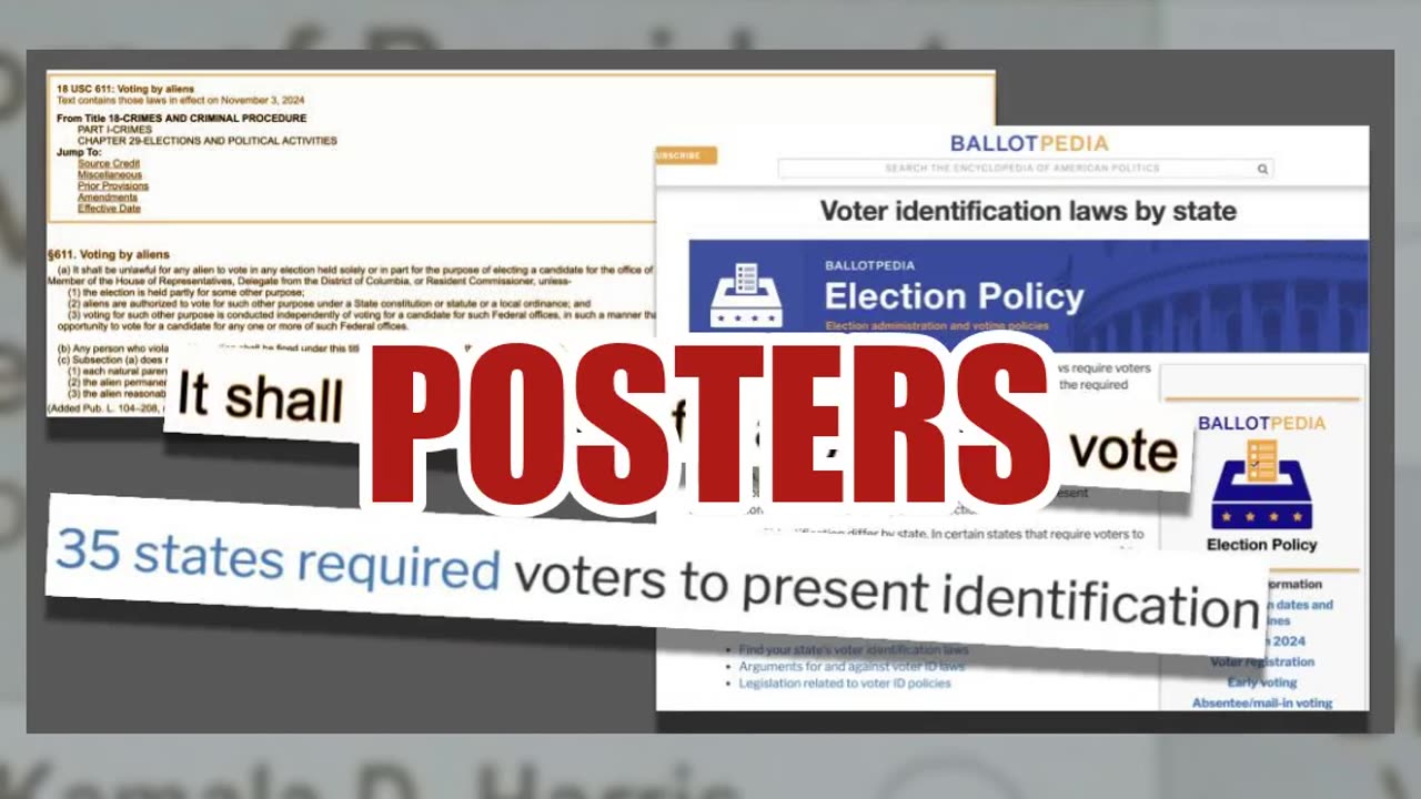 Fact Check: FAKE Posts Claim Foreign Nationals Voting In US Election Because No Voter ID Is Required