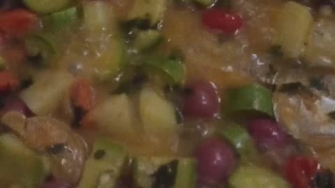 Padellata con verdure e carne