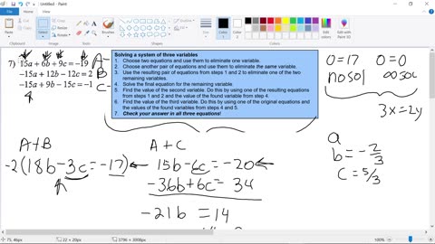 Algebra 2 Worksheet 3 7