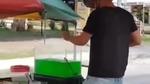Adding His Secret Ingredient