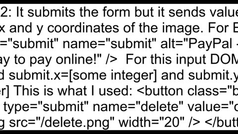 Bootstrap form won39t submit with image button