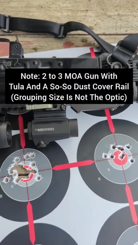 Viridian GDO 22 Green Dot Electro On An AKM....Week Two