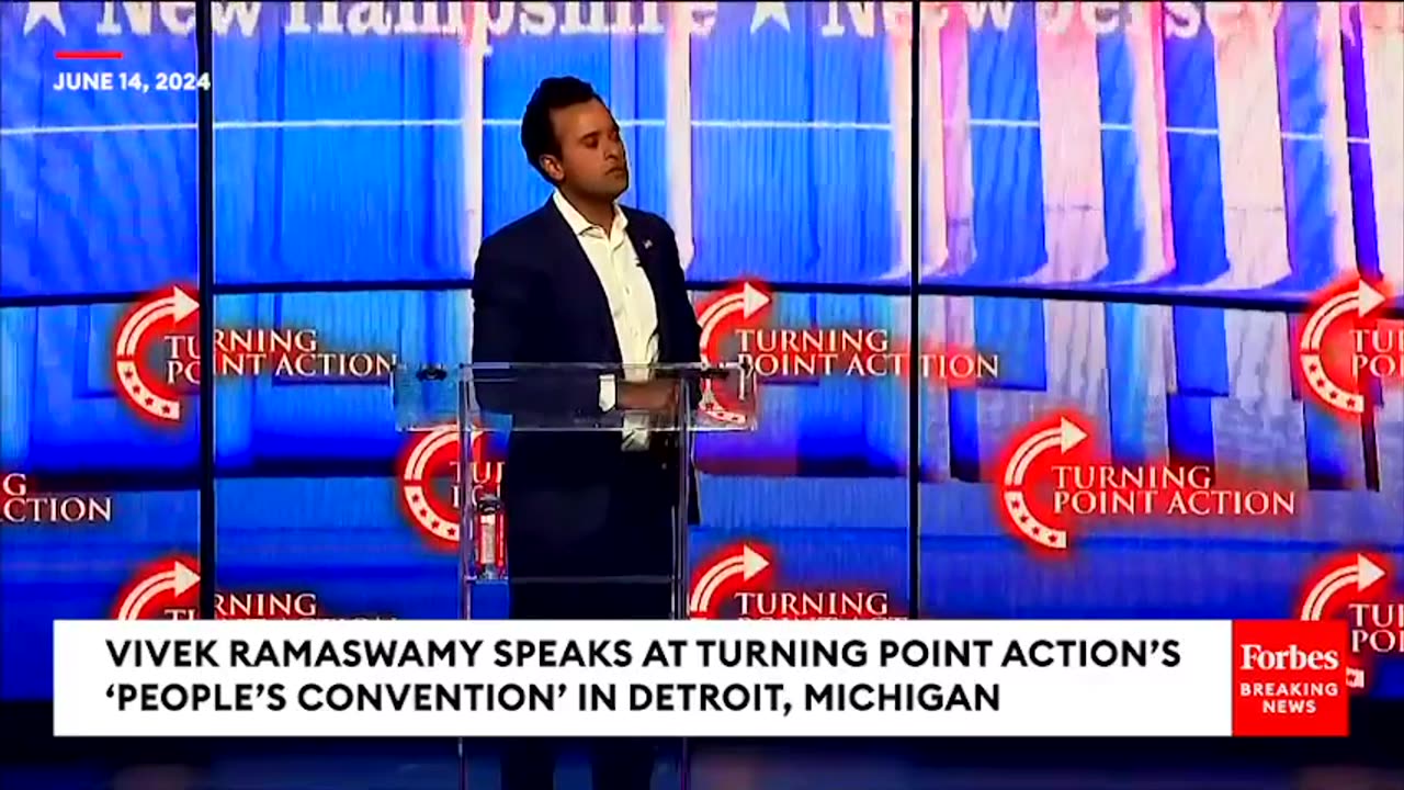 WATCH- Vivek Ramaswamy Takes Conservative Activists Questions' At Detroit, Michigan, Event