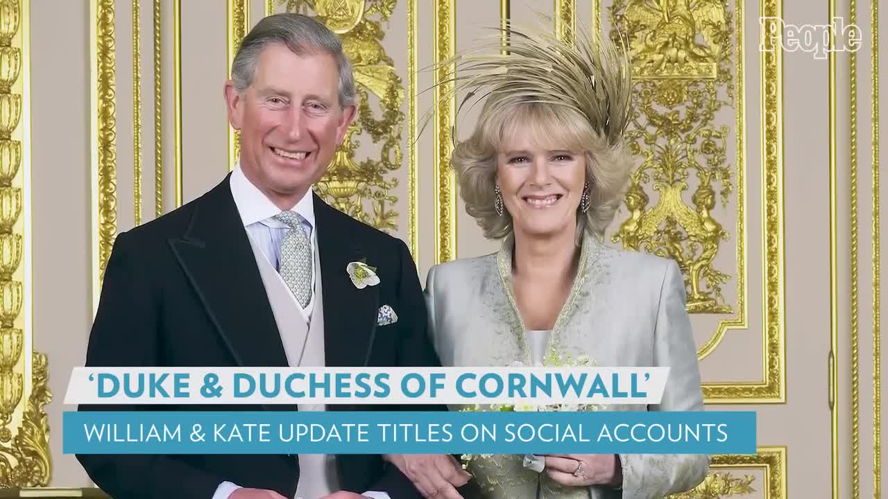 Prince William & Kate Middleton Change Social Media to Duke and Duchess of Cornwall Titles PEOPLE