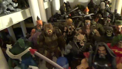 Action Figure Collection Of Shelf #21 Revealed (Custom Made Action Figures Of He-Man Characters)