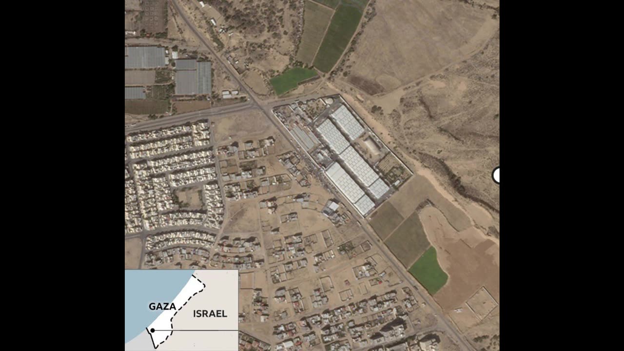 Before-and-after satellite images show the scale of destruction in the Gaza Strip.