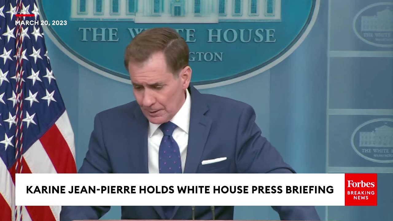 JUST IN- White House Reacts To Trump Calling For Protests Ahead Of Possible Arrest