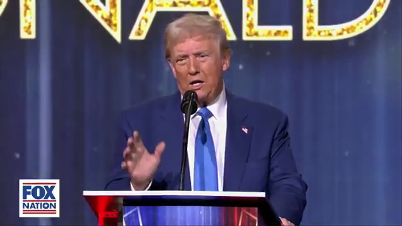 FULL REMARKS: President Trump at the Fox Nation Patriot Awards — 12.5.2024