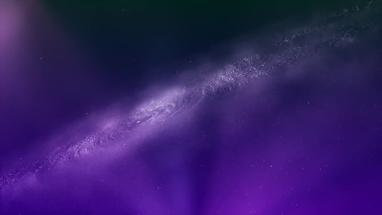 purple galaxy spinning