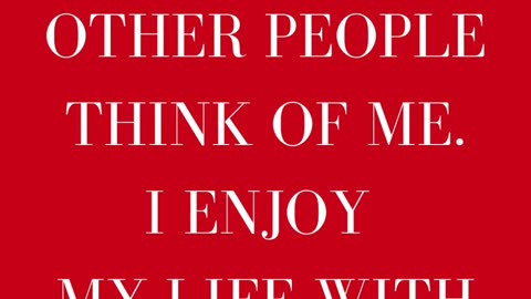 My Own Rules