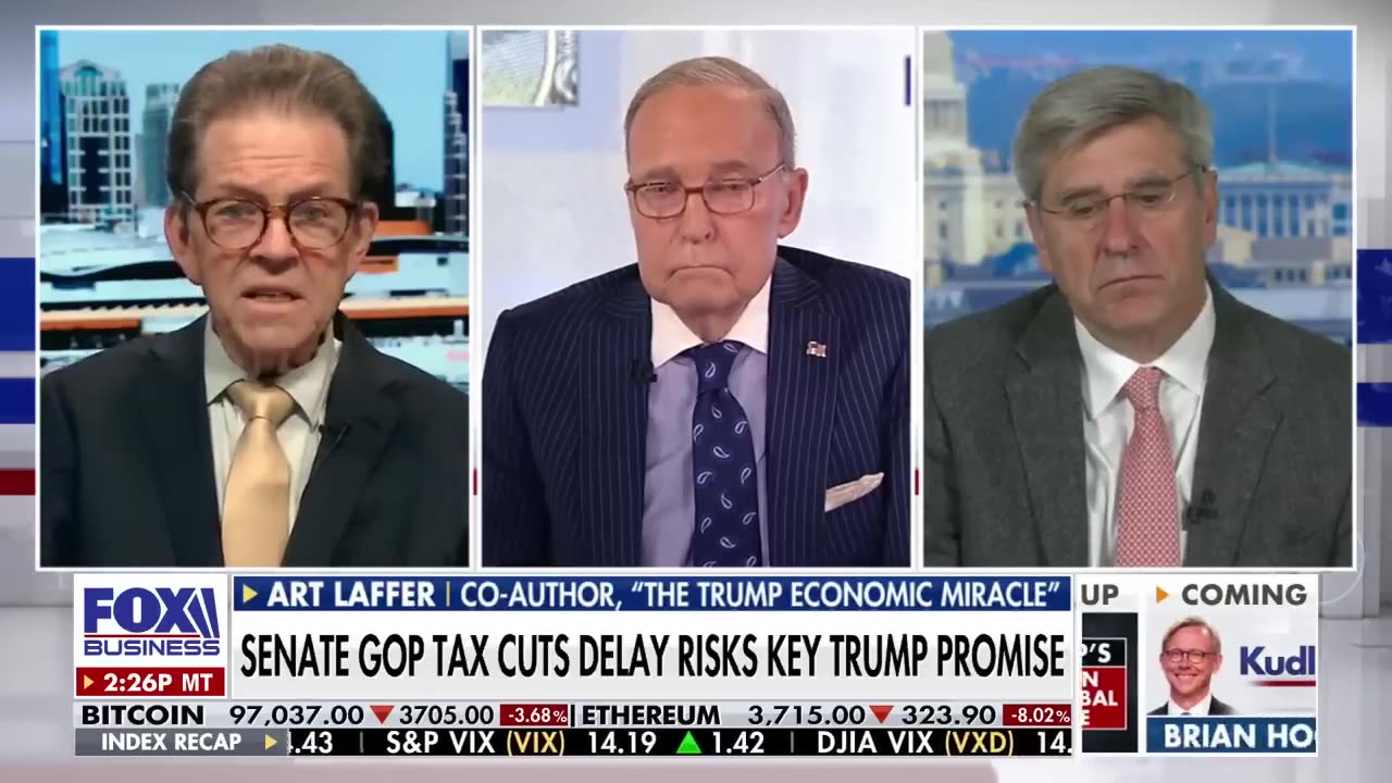 [2024-12-10] 'Kudlow' panelists Art Laffer and Steve Moore react to the incoming ...