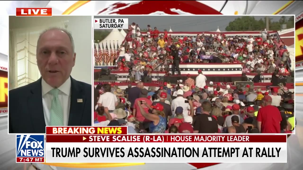 One side tries to demonize Trump- Steve Scalise