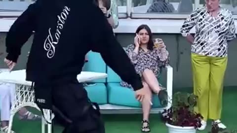 Party dancing video