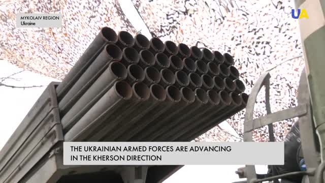 Artillery of the Armed Forces of Ukraine on duty, report from the front line in the Kherson region