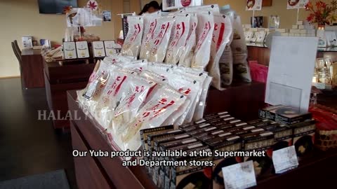 【Halal Product】HIEI YUBA in Moriyama | Shiga Prefecture | Japan (English translation) #JHF #HPJ #HNJ