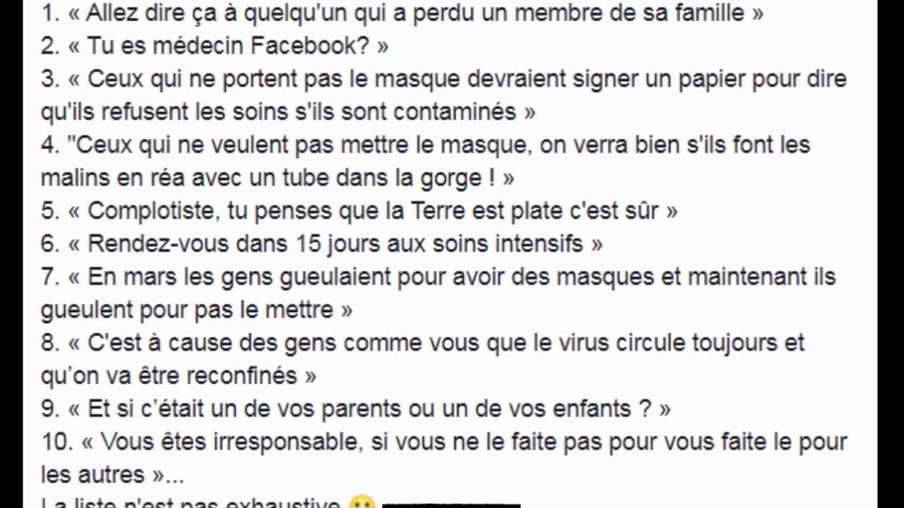 Dr Peter El Baze : Le Top 10 des phrases débiles proférées par les COVIDiots (voix de synthèse) (w/ subtitles)