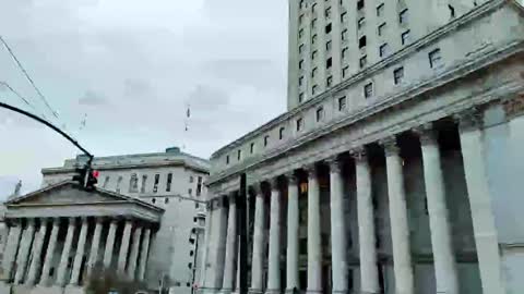 NYC LIVE 12.27.2021 IRL Foley Square all MSM waiting Maxwell Trial Verdict support Indy Media First