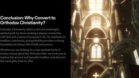 Why you should convert to Orthodox Christianity?