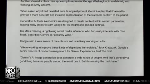 Google PANICS, Disables Gemini After Anti-White Bias Discovered