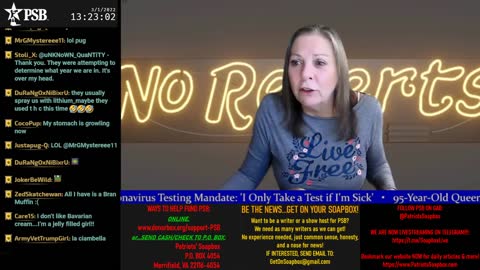2022-03-01 13:00 EST - "You Don't Say? Gang": with Nurse Nett, No Regerts, Maj WTF & more